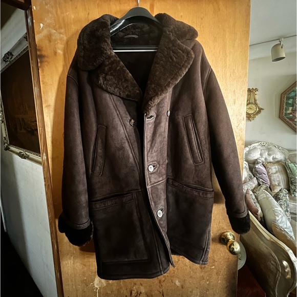 Vintage Brown Lambs fur Women’s Jacket - Picture 1 of 4